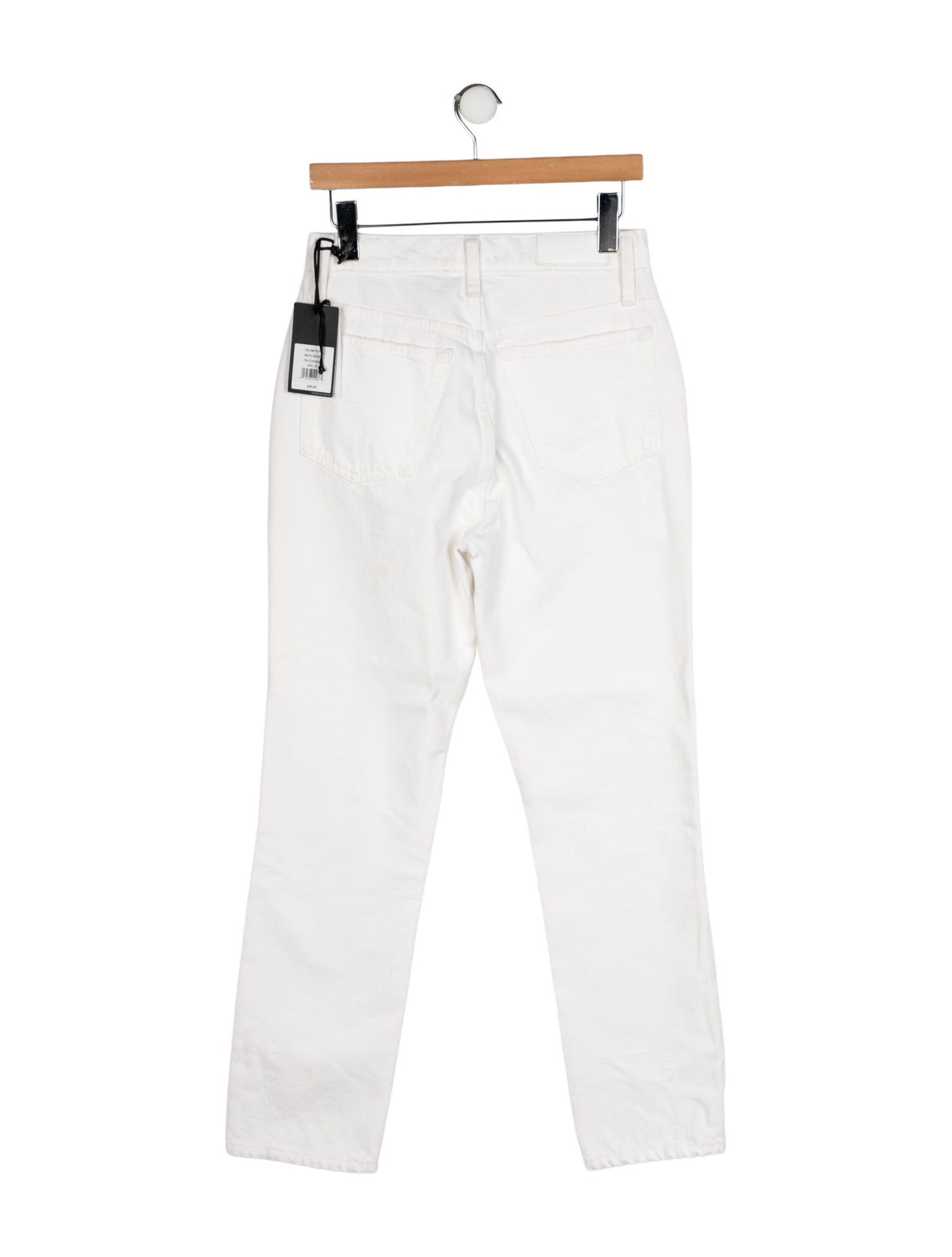 RE/DONE High-Rise Straight Leg Jeans