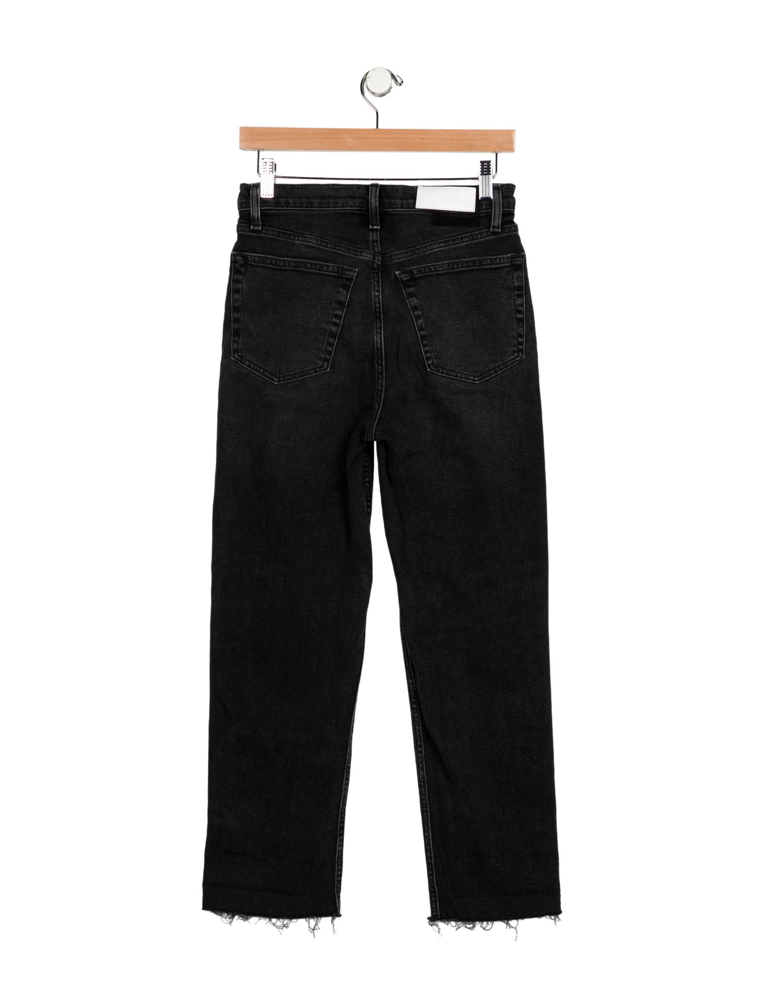 RE/DONE High-Rise Straight Leg Jeans