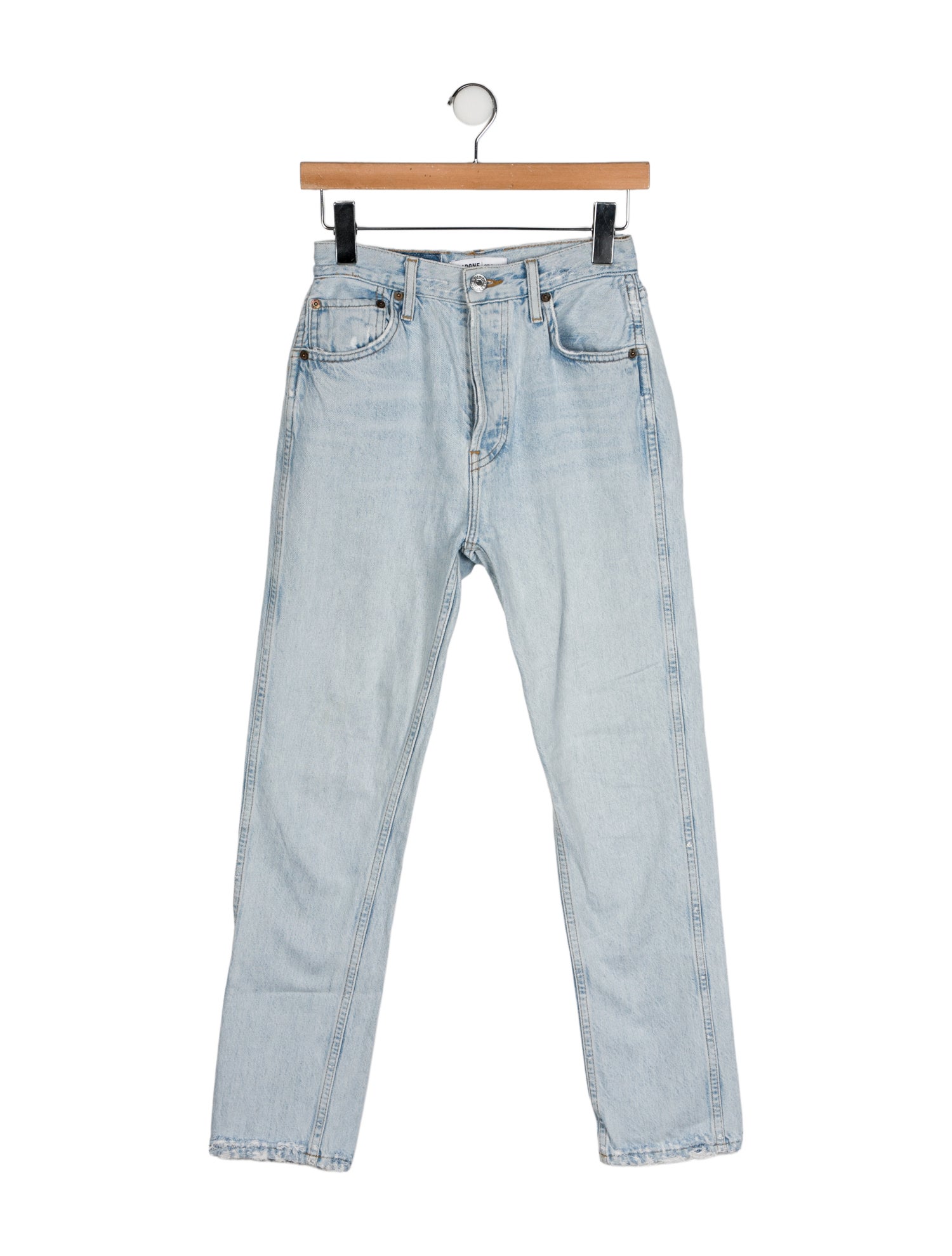 RE/DONE High-Rise Skinny Leg Jeans