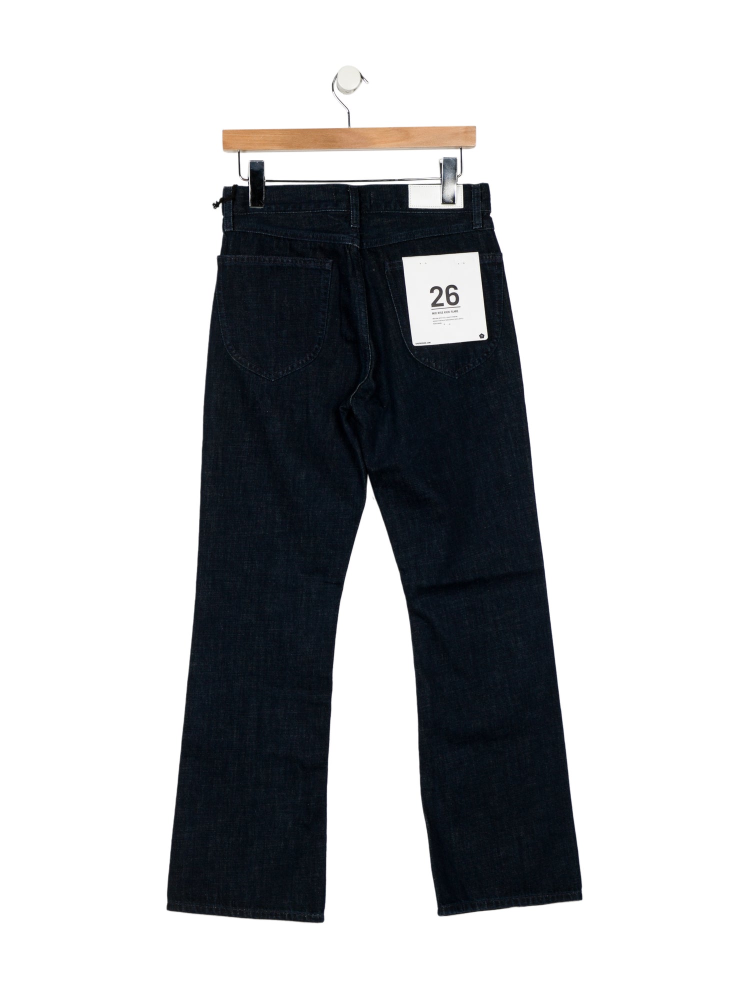 RE/DONE Mid-Rise Wide Leg Jeans w/ Tags