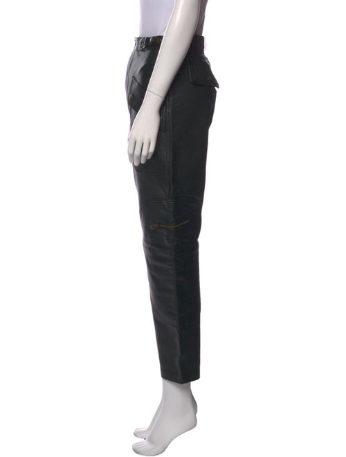 RE/DONE Leather Straight Leg Pants