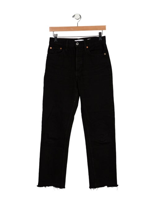 RE/DONE Mid-Rise Straight Leg Jeans
