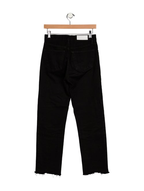 RE/DONE Mid-Rise Straight Leg Jeans