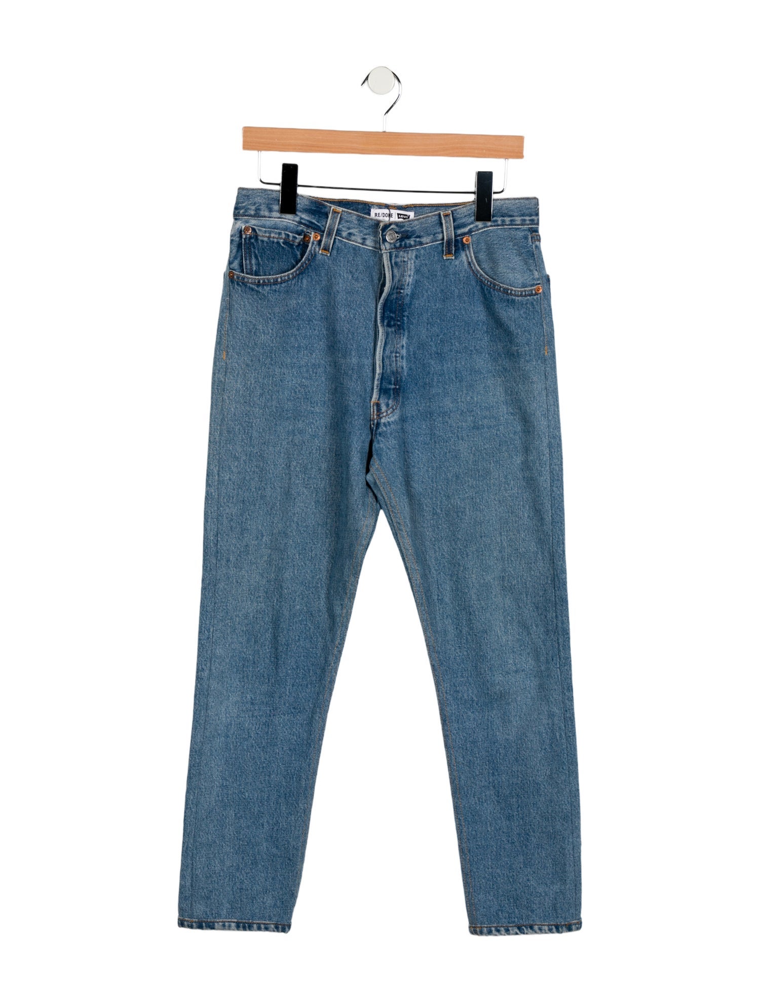 RE/DONE High-Rise Skinny Leg Jeans
