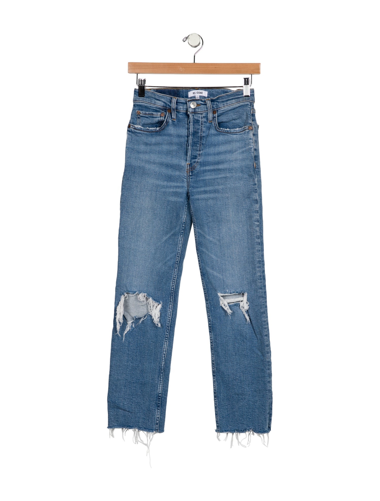 RE/DONE Mid-Rise Skinny Leg Jeans