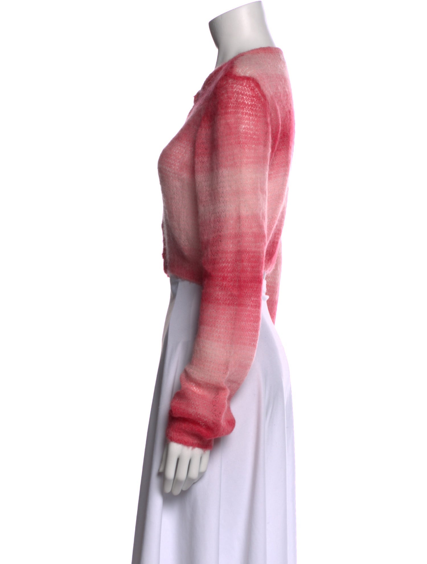 RE/DONE Tie-Dye Print Crew Neck Sweater