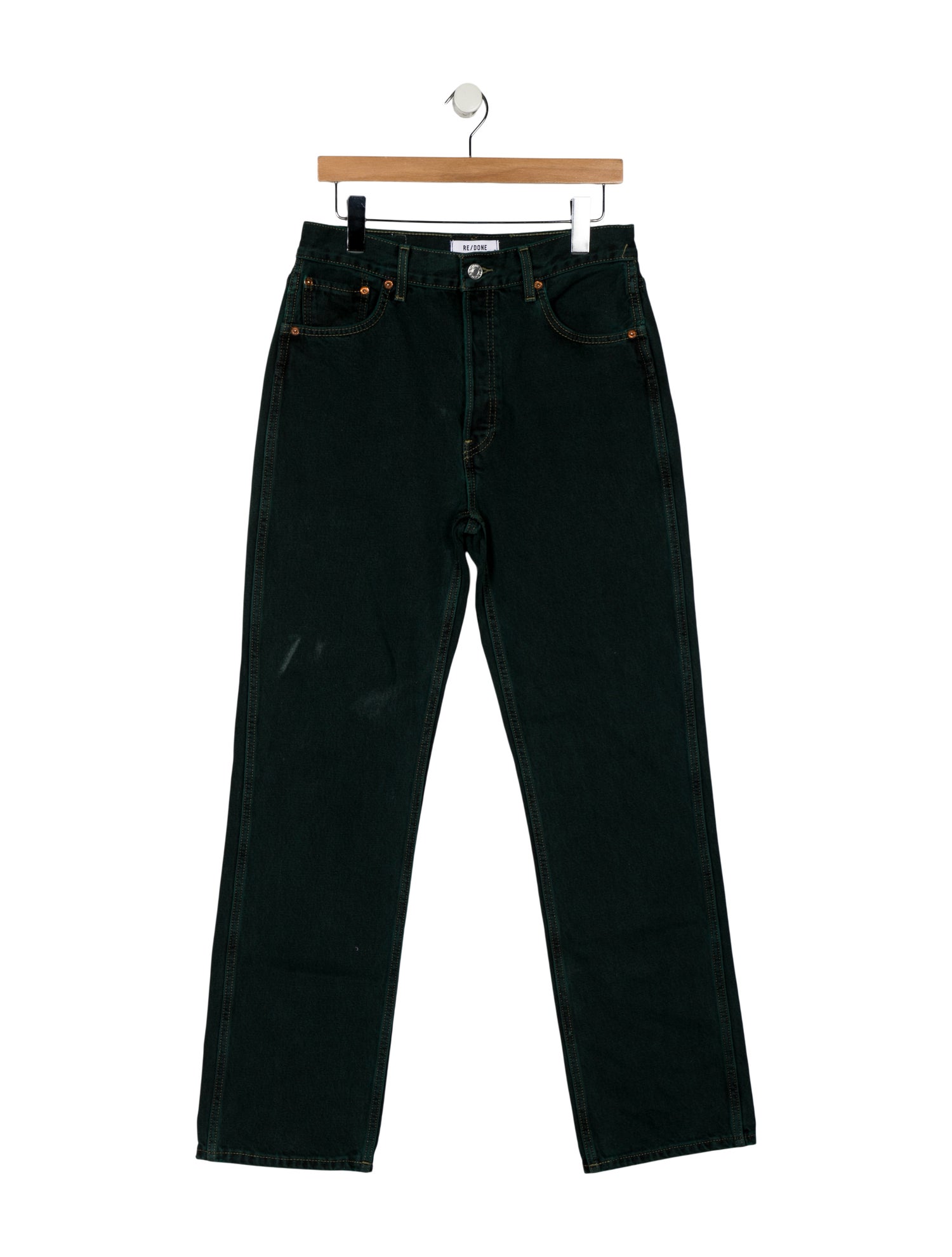 RE/DONE High-Rise Wide Leg Jeans