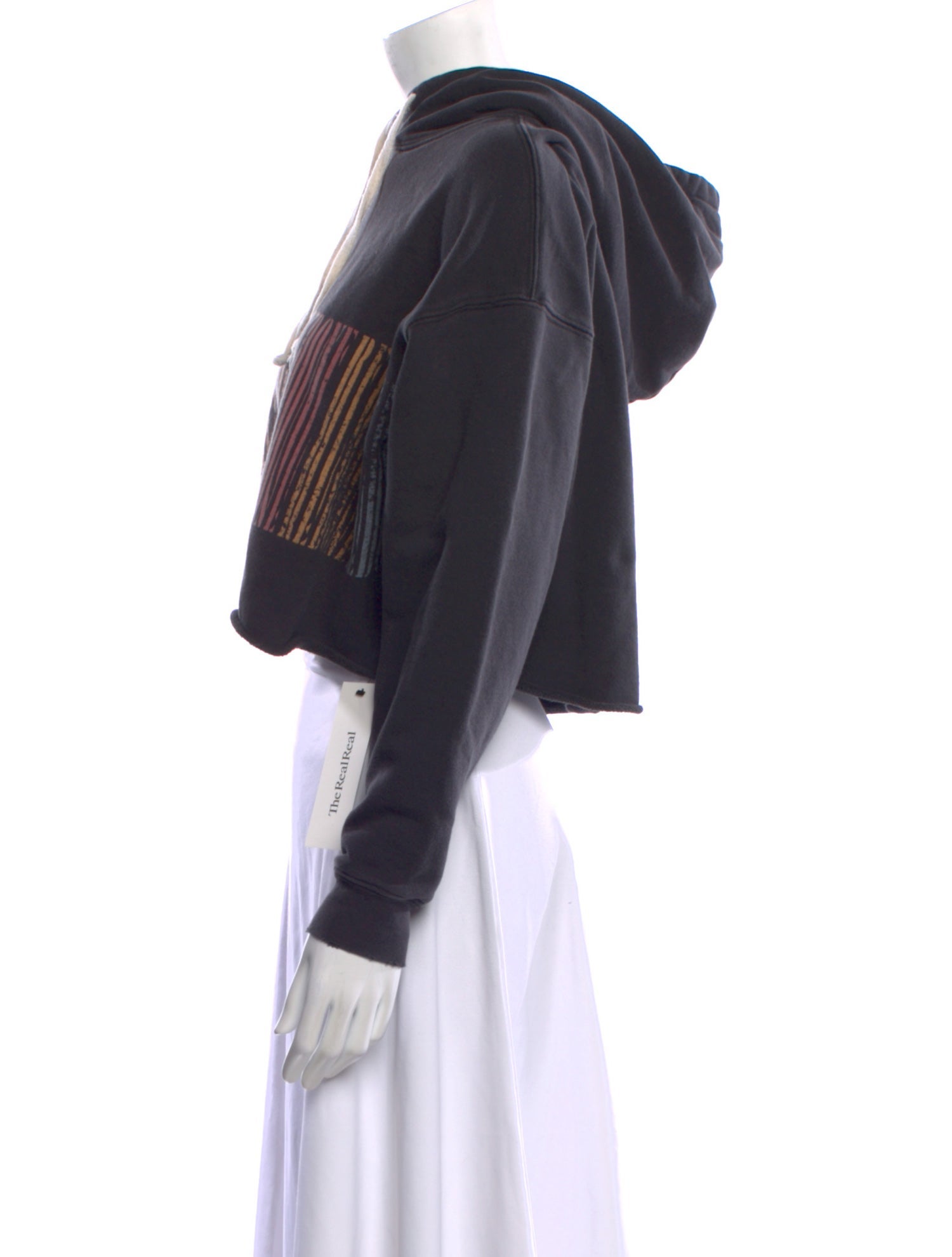 RE/DONE Graphic Print Crew Neck Sweatshirt