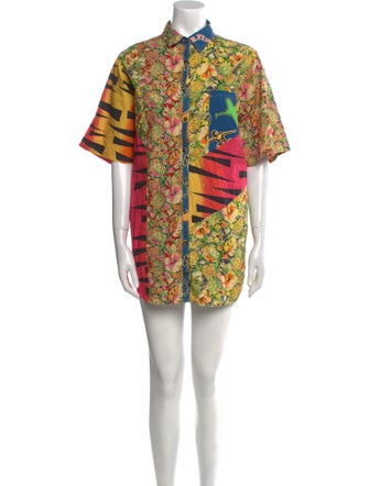 RE/DONE Printed Short Sleeve Tunic