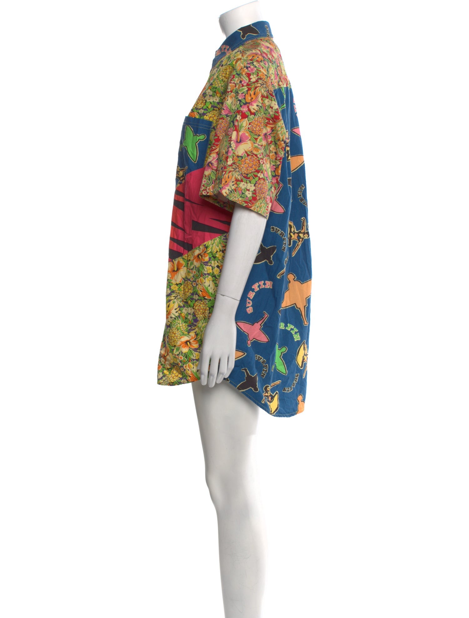 RE/DONE Printed Short Sleeve Tunic