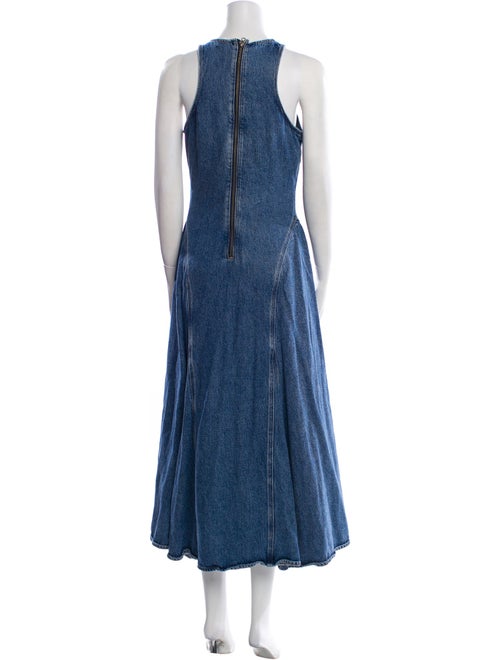 RE/DONE Crew Neck Long Dress