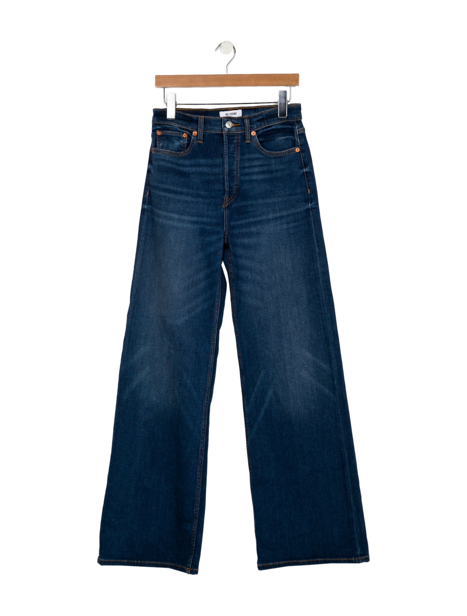 RE/DONE High-Rise Wide Leg Jeans