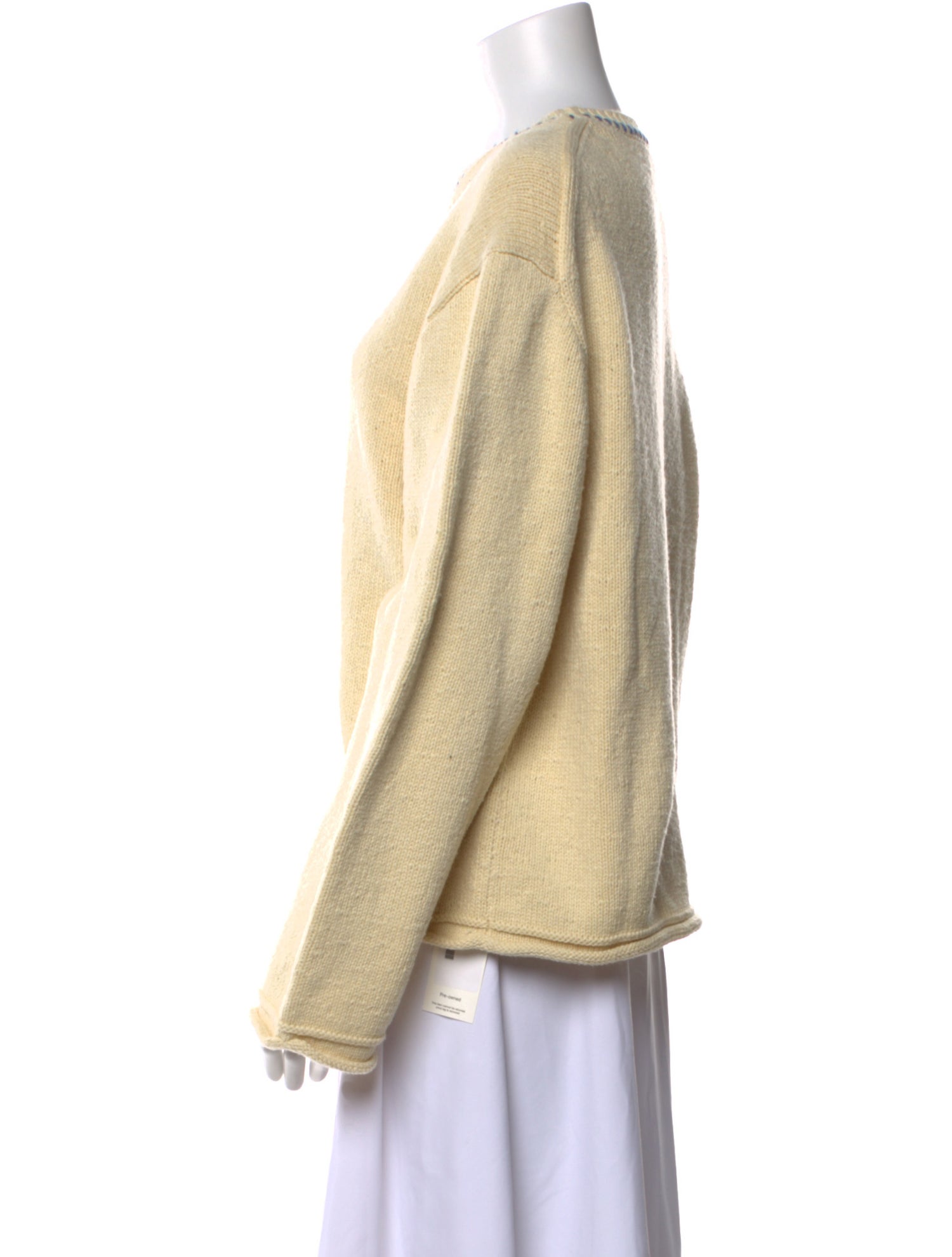 RE/DONE Printed Crew Neck Sweater