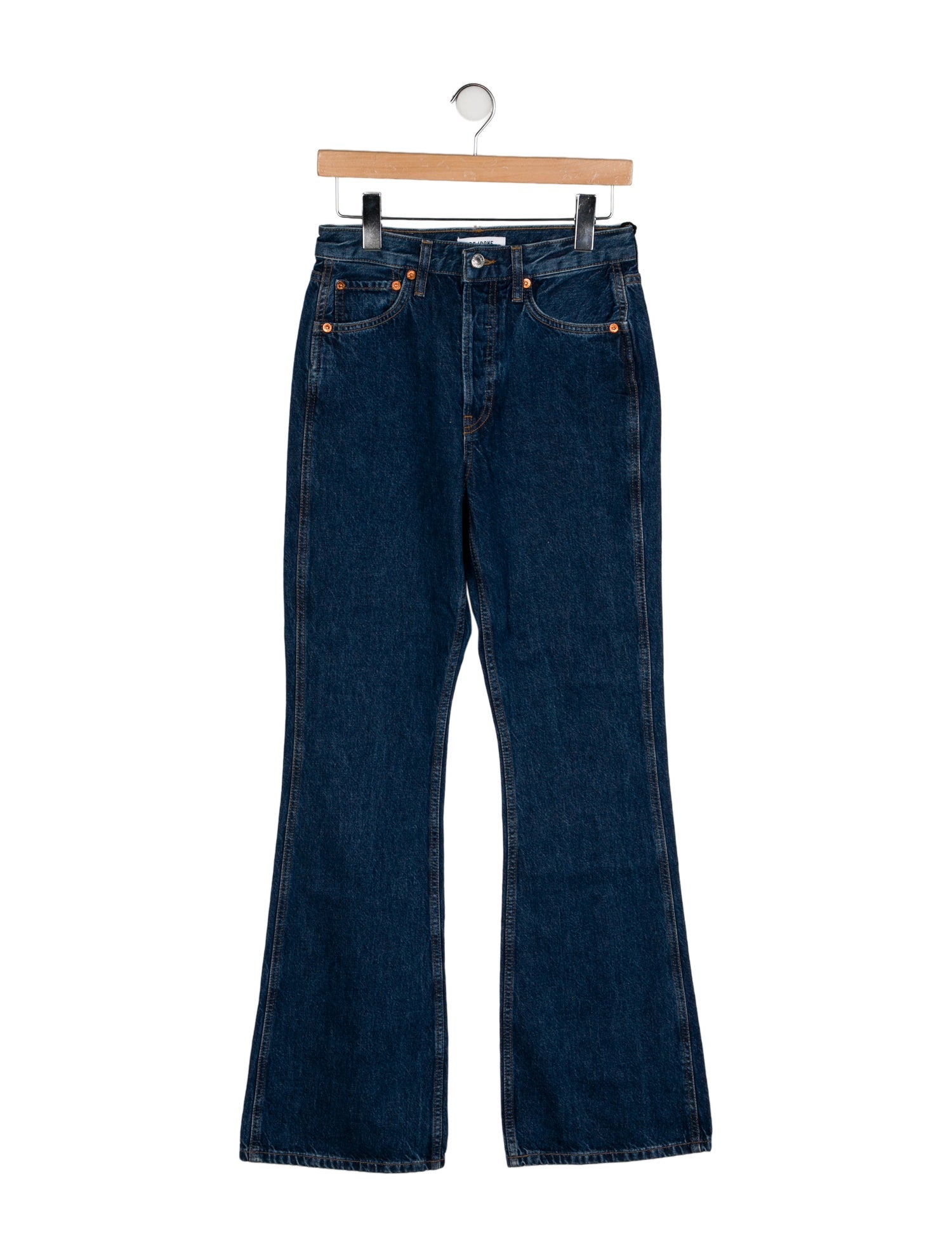 RE/DONE High-Rise Wide Leg Jeans w/ Tags