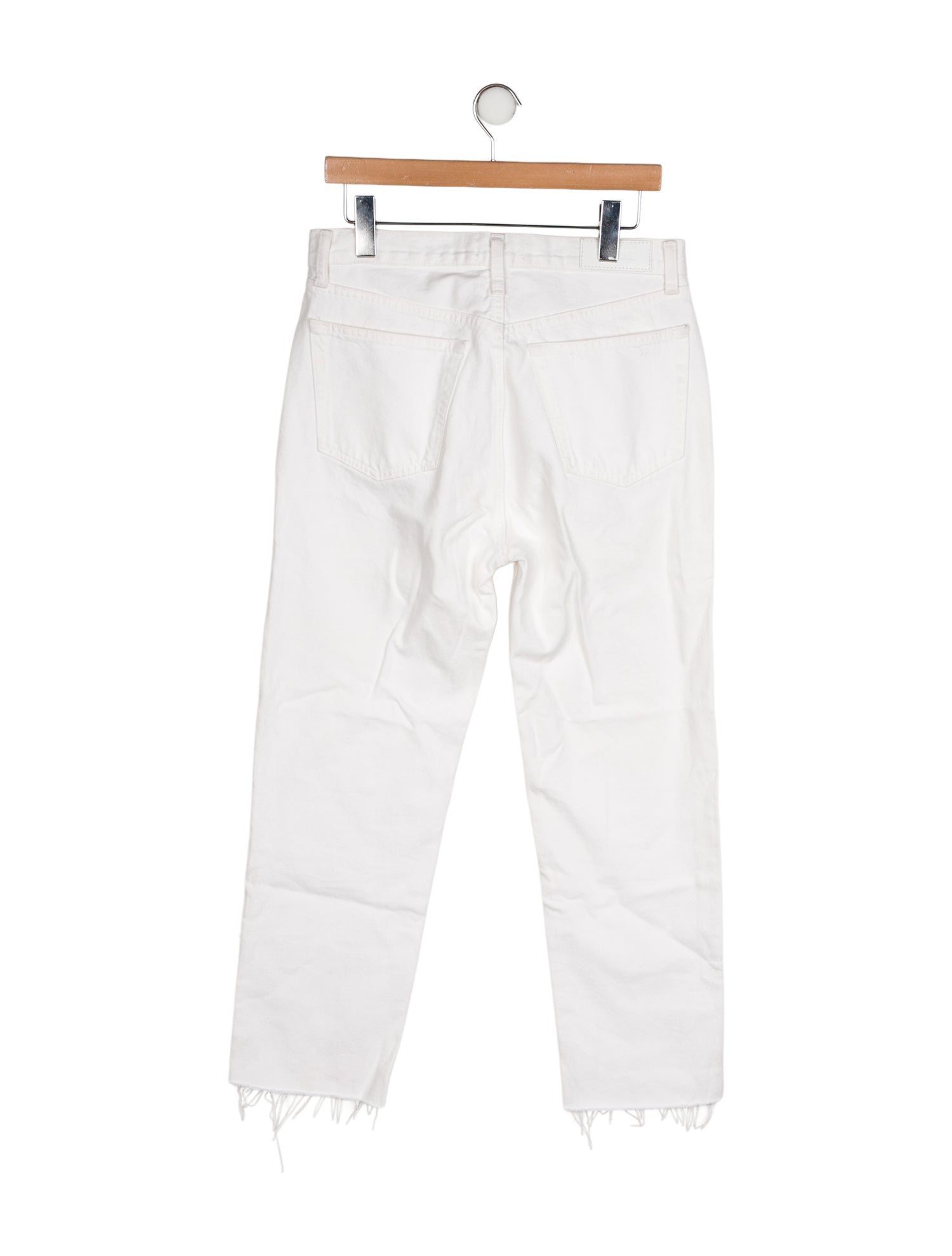 RE/DONE High-Rise Straight Leg Jeans