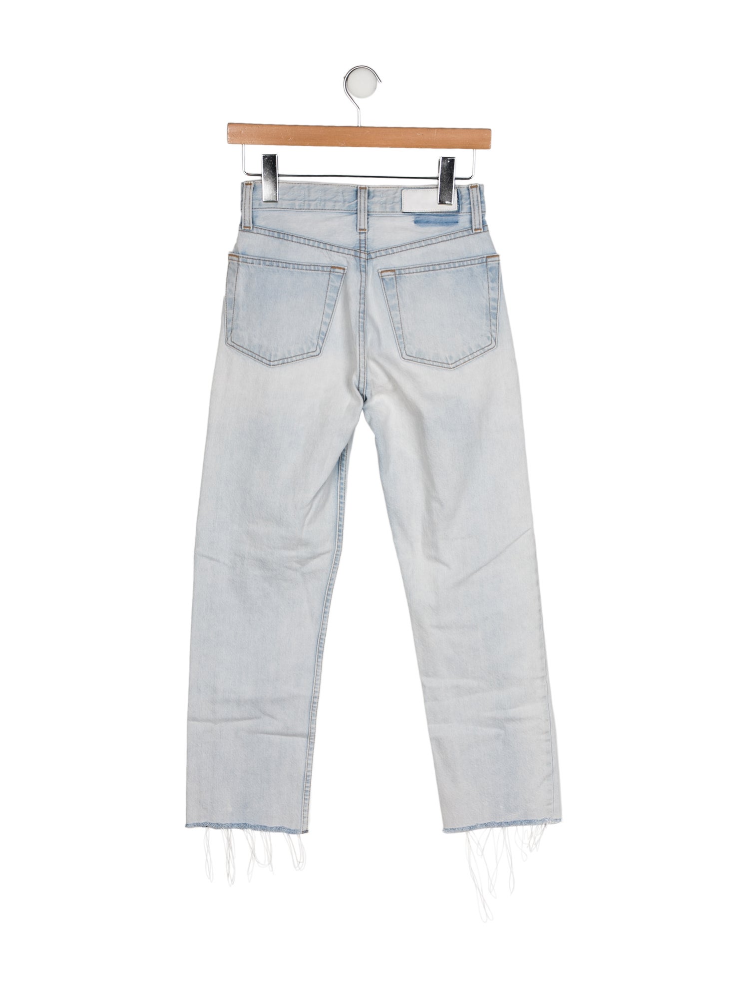 RE/DONE Mid-Rise Straight Leg Jeans
