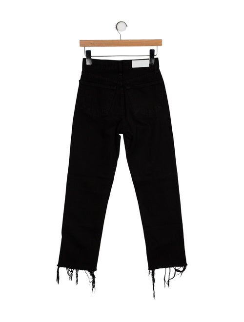 RE/DONE Mid-Rise Straight Leg Jeans