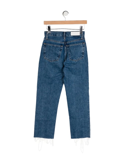 RE/DONE Mid-Rise Straight Leg Jeans