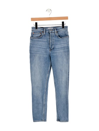RE/DONE Mid-Rise Wide Leg Jeans