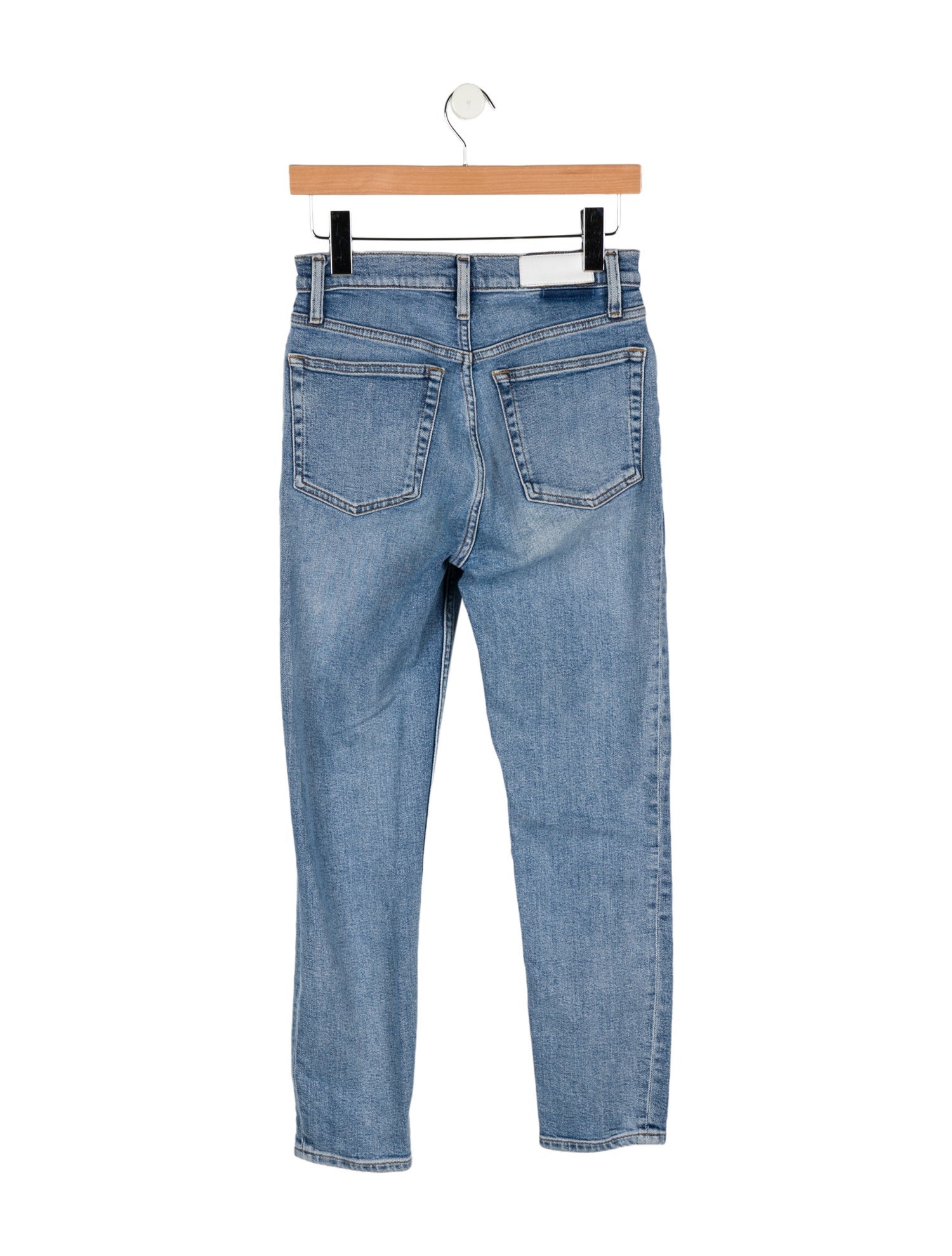 RE/DONE Mid-Rise Wide Leg Jeans