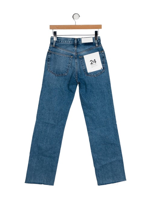 RE/DONE Mid-Rise Straight Leg Jeans