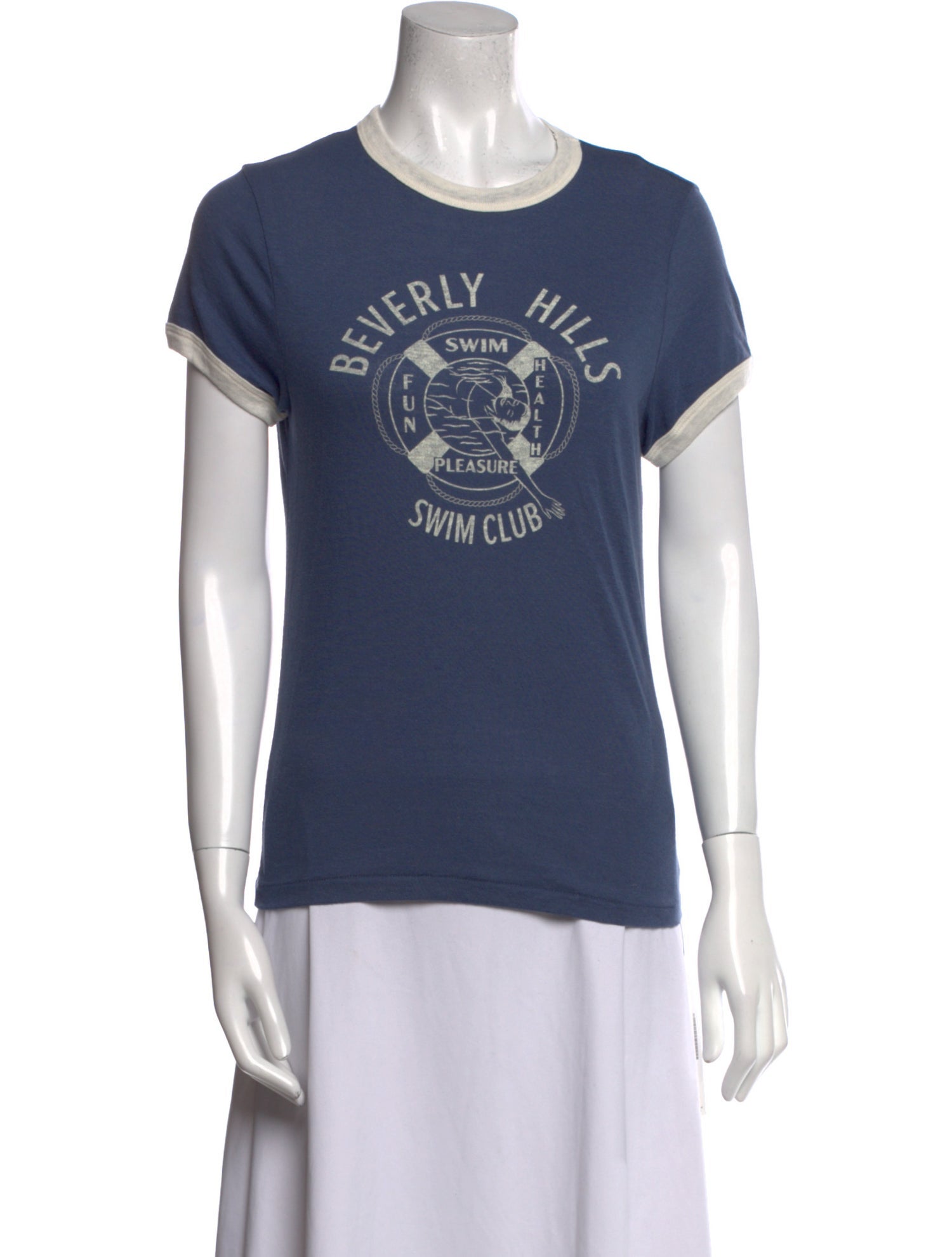 RE/DONE Graphic Print Crew Neck T-Shirt w/ Tags