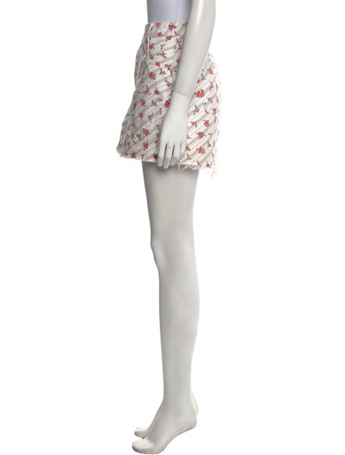 RE/DONE Printed Mini Skirt