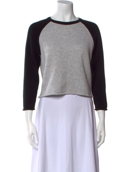 RE/DONE Cashmere Colorblock Pattern Sweater