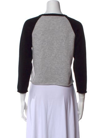 RE/DONE Cashmere Colorblock Pattern Sweater