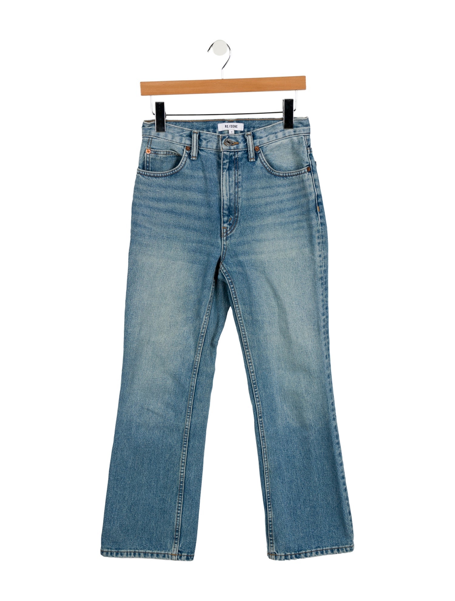 RE/DONE High-Rise Wide Leg Jeans