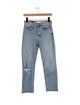 RE/DONE Mid-Rise Straight Leg Jeans