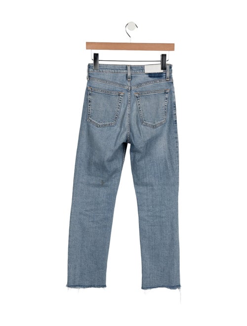 RE/DONE Mid-Rise Straight Leg Jeans
