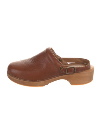 RE/DONE Leather Mules