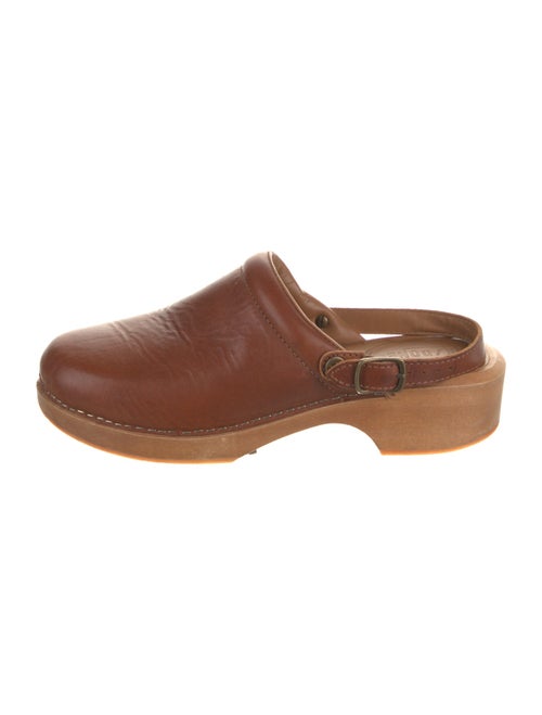 RE/DONE Leather Mules