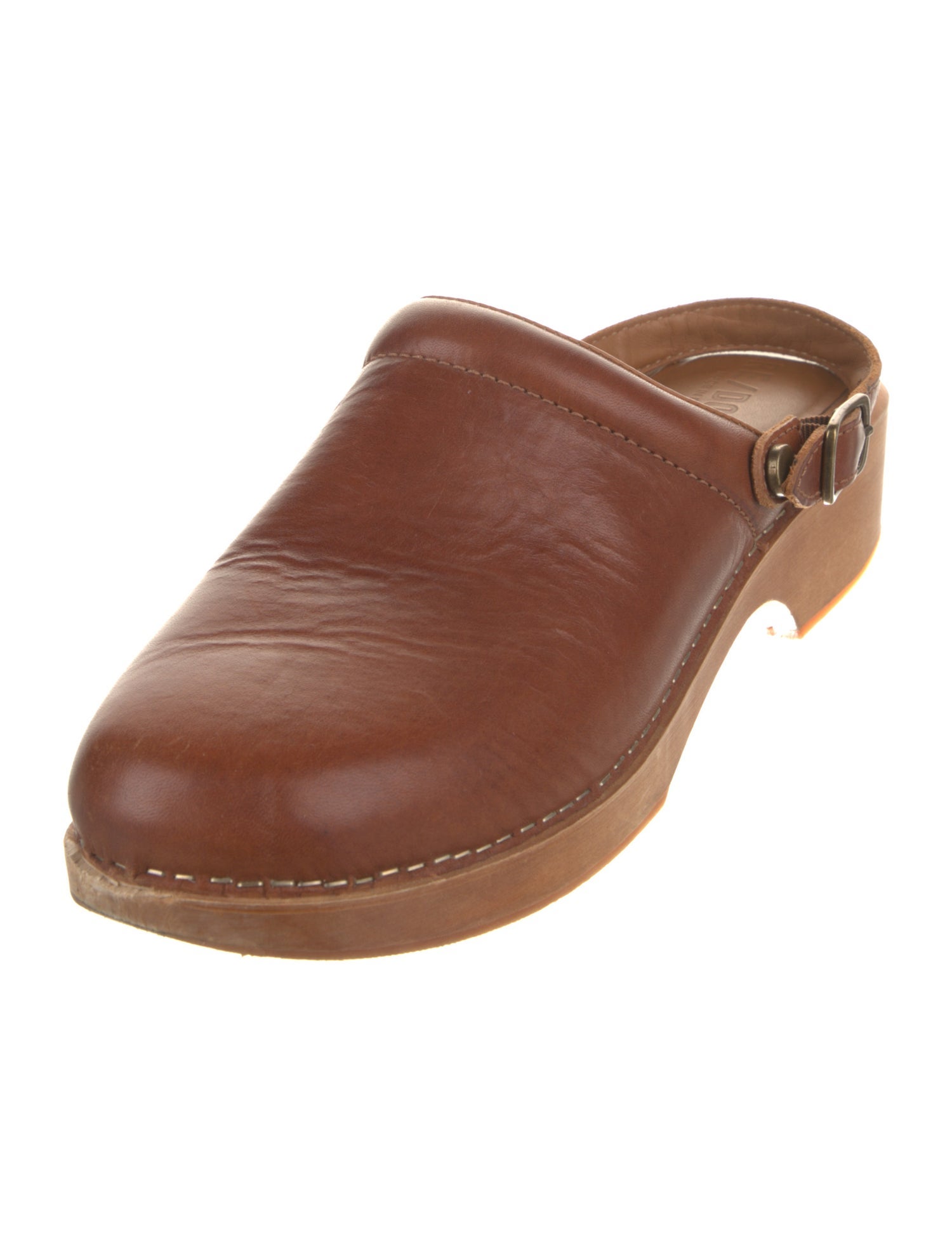 RE/DONE Leather Mules