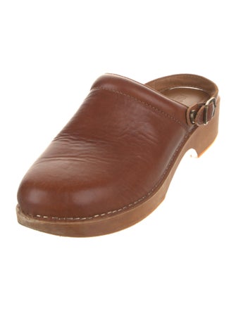 RE/DONE Leather Mules