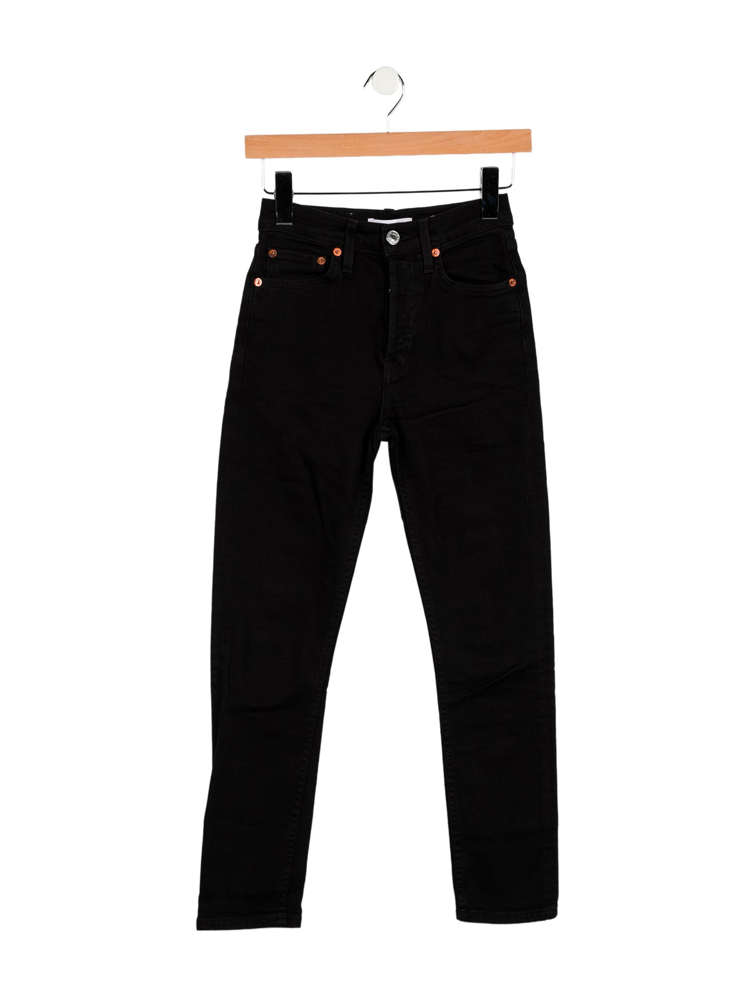 RE/DONE Mid-Rise Skinny Leg Jeans