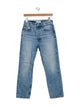 RE/DONE High-Rise Straight Leg Jeans