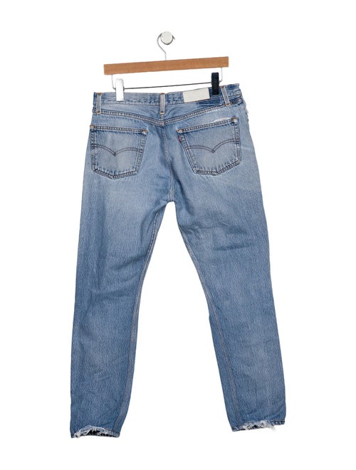RE/DONE Mid-Rise Straight Leg Jeans