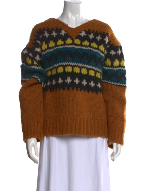 RE/DONE Alpaca Striped Sweater