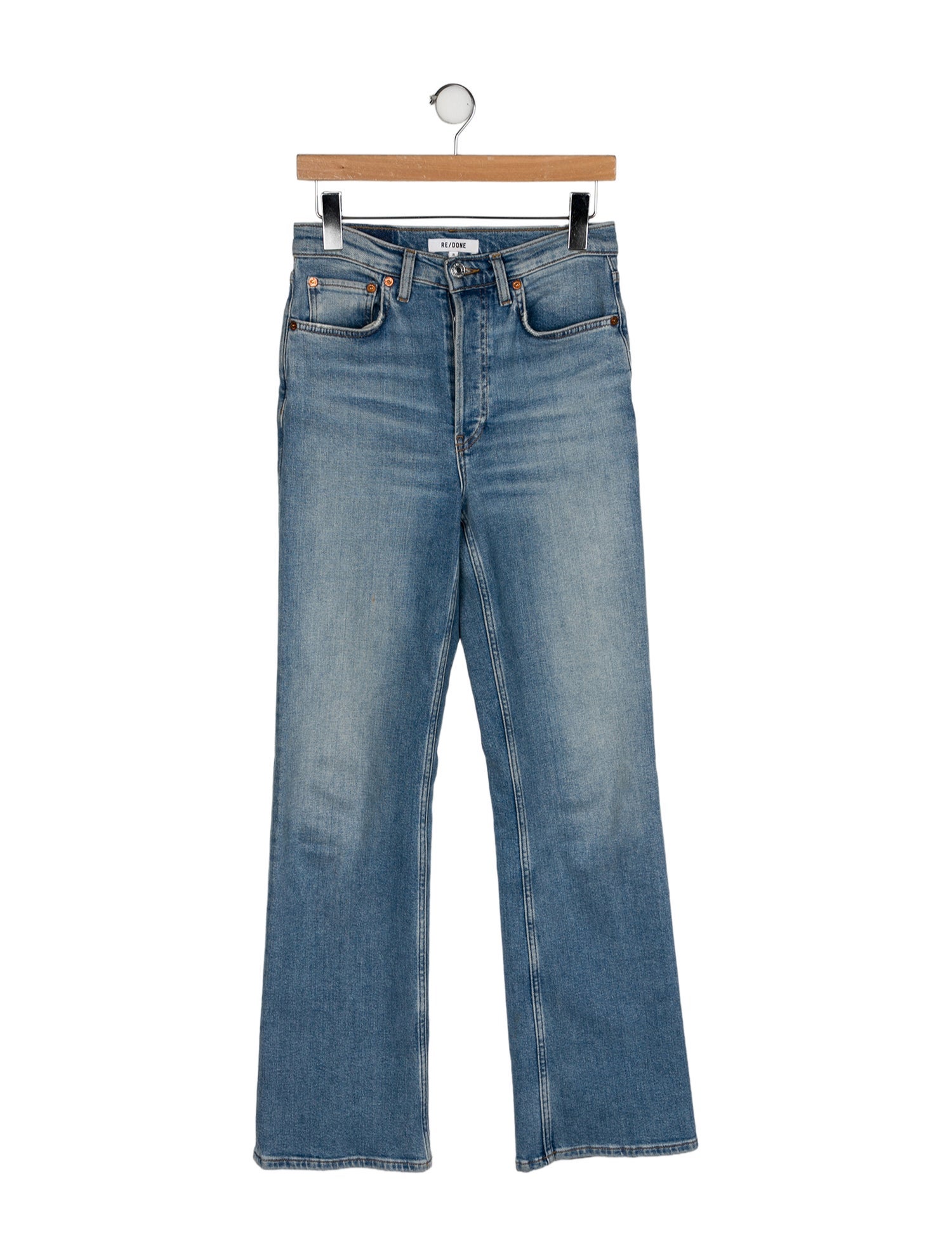 RE/DONE High-Rise Wide Leg Jeans