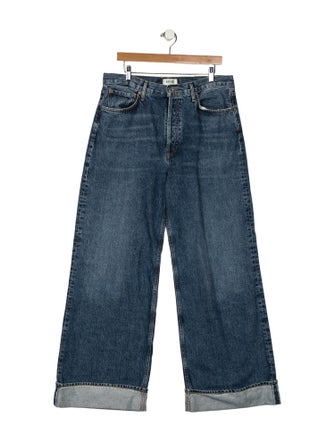RE/DONE High-Rise Wide Leg Jeans