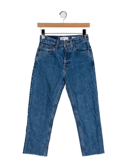 RE/DONE Mid-Rise Straight Leg Jeans