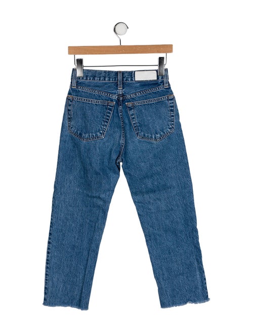 RE/DONE Mid-Rise Straight Leg Jeans