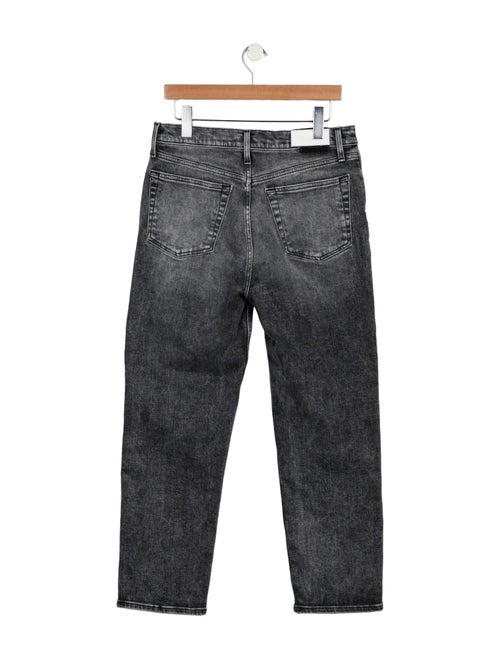 RE/DONE High-Rise Straight Leg Jeans