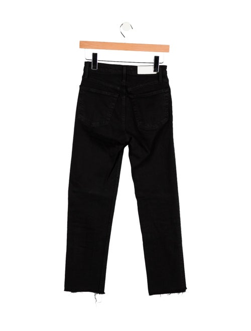 RE/DONE Mid-Rise Straight Leg Jeans
