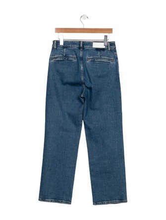 RE/DONE Mid-Rise Wide Leg Jeans