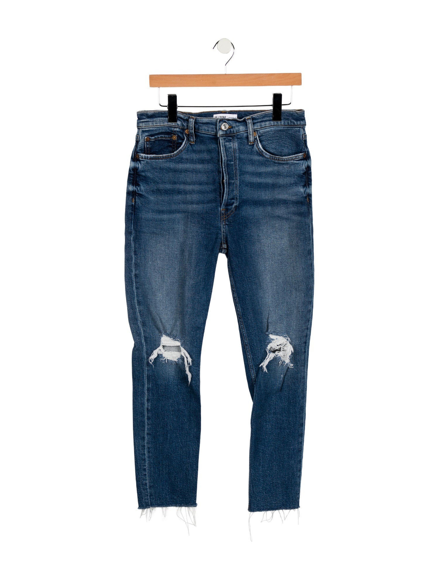 RE/DONE High-Rise Skinny Leg Jeans