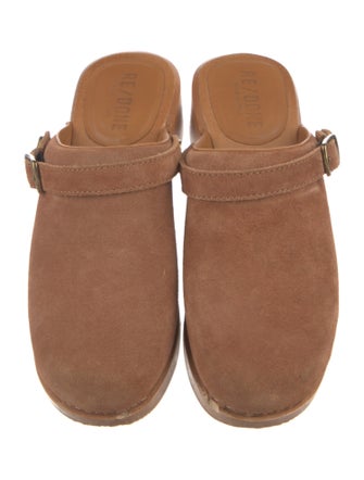 RE/DONE Suede Mules