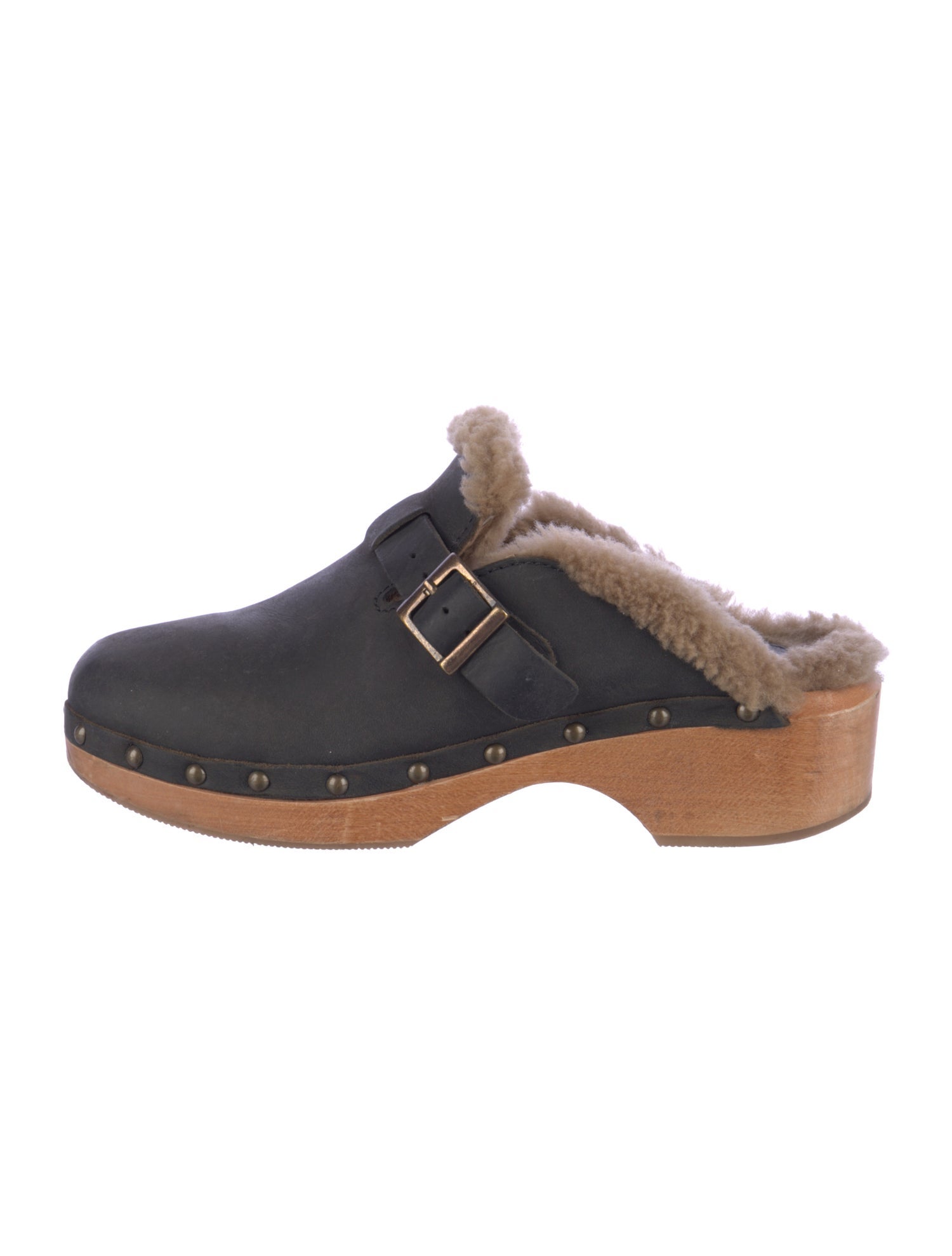 RE/DONE Leather Mules